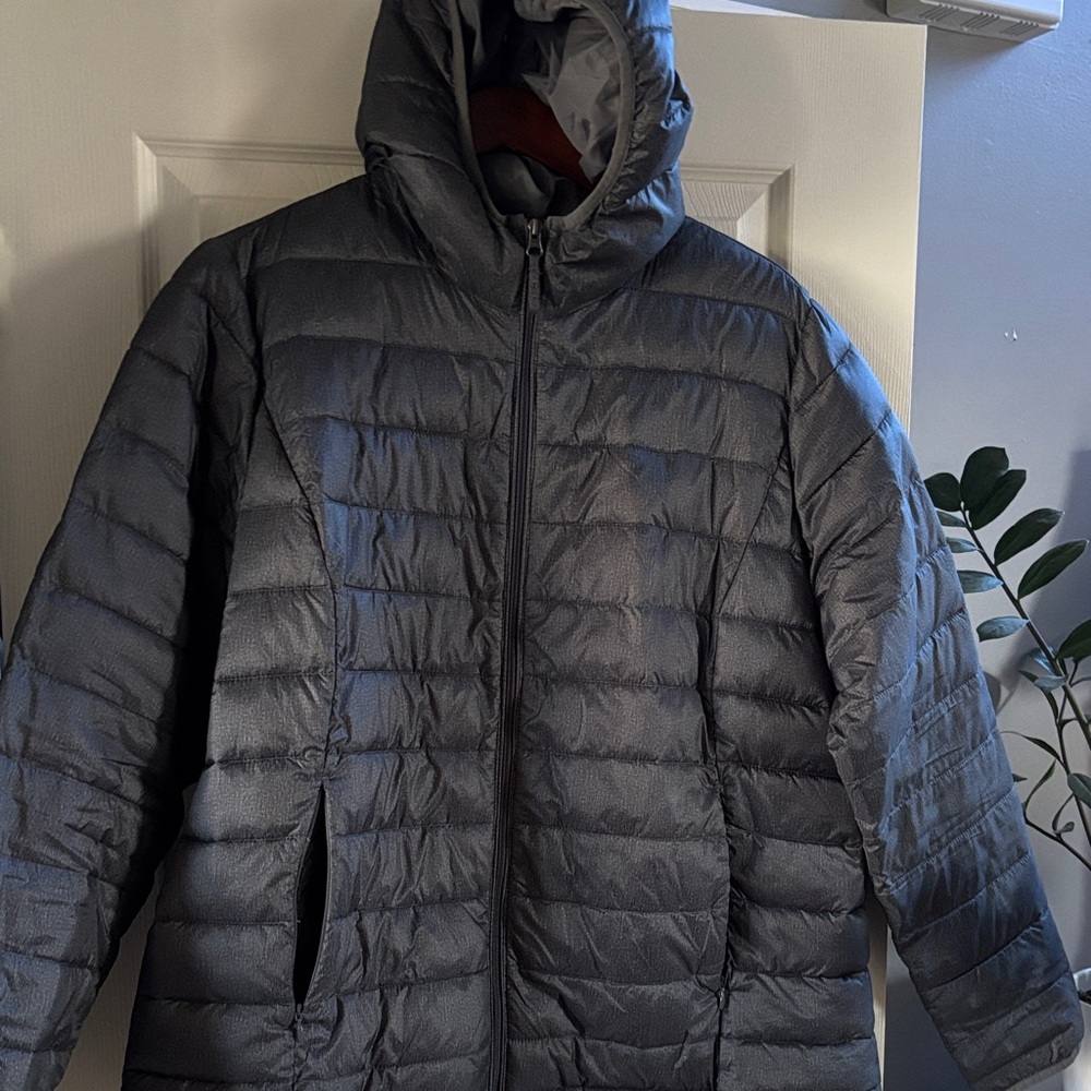 Gray Puffer Jacket